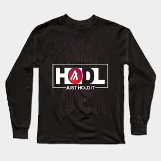 Just Hodl Algorand ALGO Long Sleeve T-Shirt